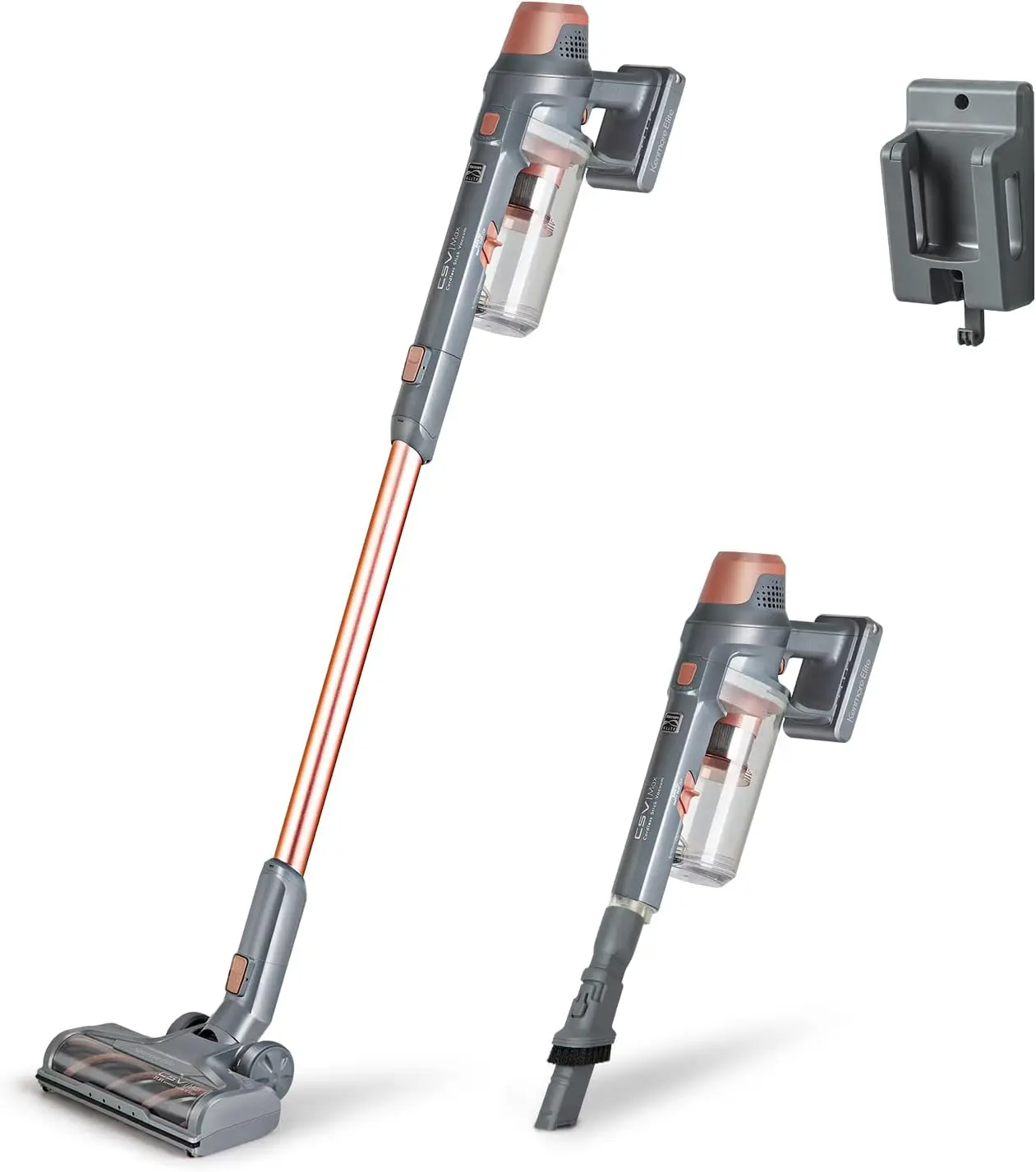 

DS4090 Brushless Cordless Stick 1L Capacity Lightweight Cleaner 2-Speed Power Suction LED Headlight 2-in-1 Handheld Vacuum