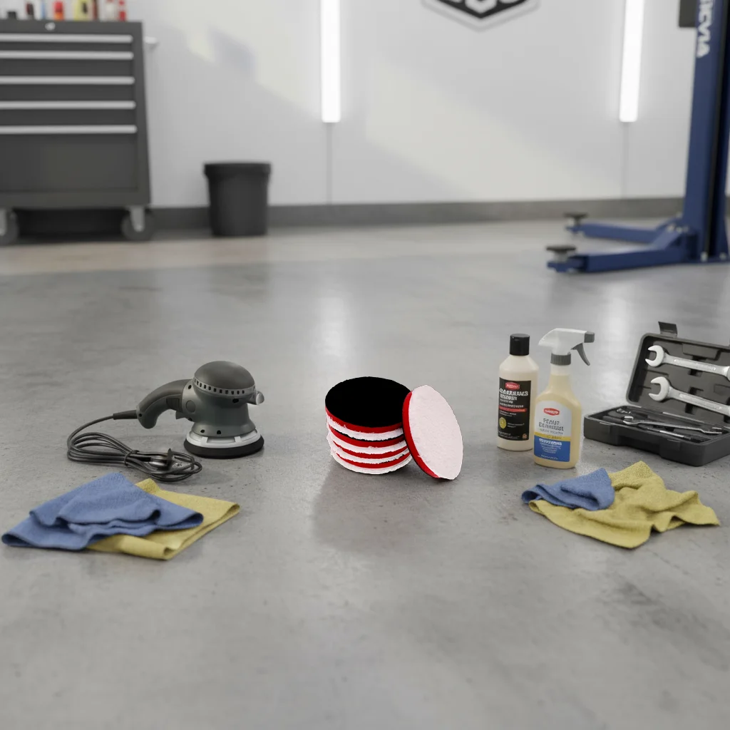 Polishing Pad Reusable Microfiber Buffing Pads Polishing Wheels For Car Polishing Wax Buffer Pads Power Tools