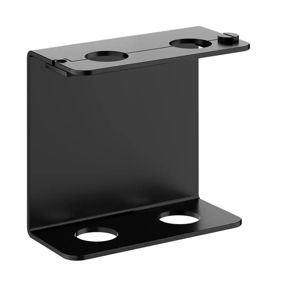 Wall Mounted Soap Dispenser Holder for Bathroom - Stainless Steel Storage Rack Compatible with Standard Shower and Soap Bottles