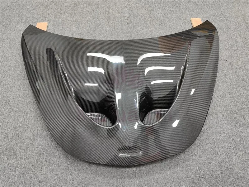 

For McLaren 540C 570S 570GT Dry Carbon Fiber P1 Style Engine Hood Body Kit Face Bumper Side Skirts Rear Bumper Rear Spoiler