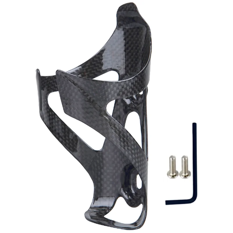 

ABUE-Full Carbon Fiber Bicycle Bottle Cage Carbon Fiber Accessories Bottle Holder Water Cup Holder Riding Equipment