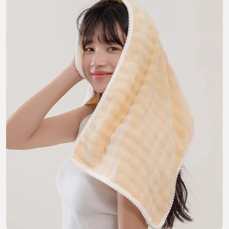 Coral fleece towel 7A antibacterial, softer and quick-drying than pure cotton, adult face washing and bathing