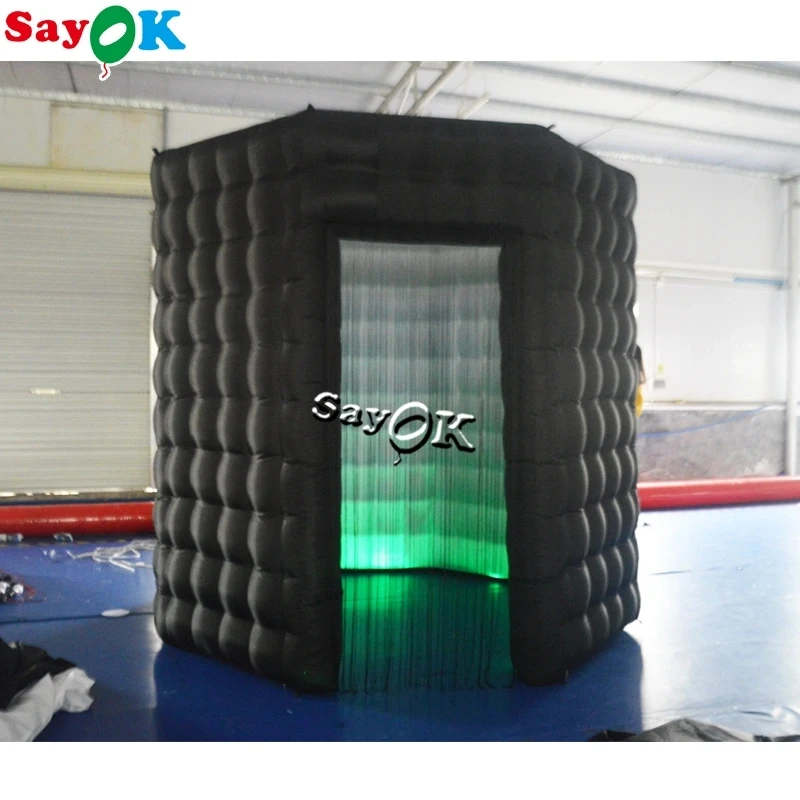 

Octagon Inflatable Photo Booth Backdrop with Blower 2.5mH Inflatable Photo Booth Enclosure for Wedding Events Advertising