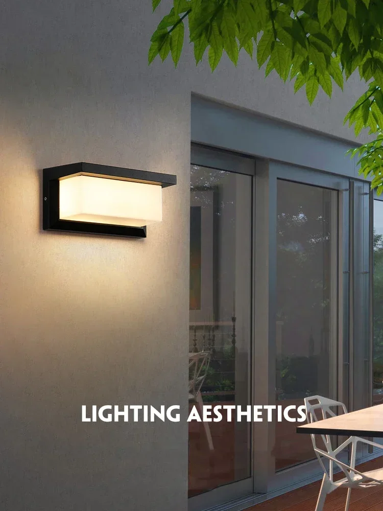 

Led Wall Lamp Outdoor Waterproof Light Porche Motion Sensor ing luces exterior