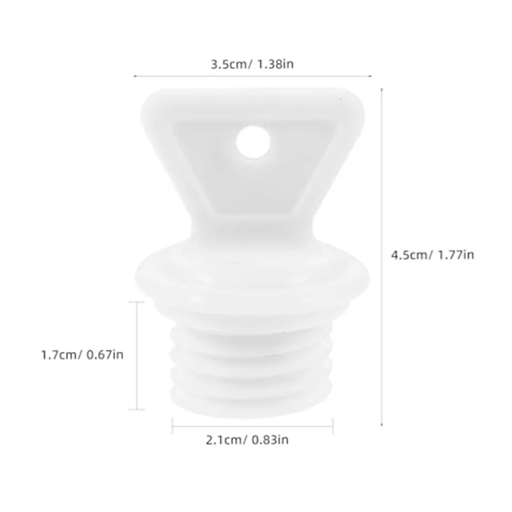 Pack of 8 Hot Water Bottle Stoppers Designed to Withstand Pressure and Prevent Leaks in Plumbing and Industrial Environments