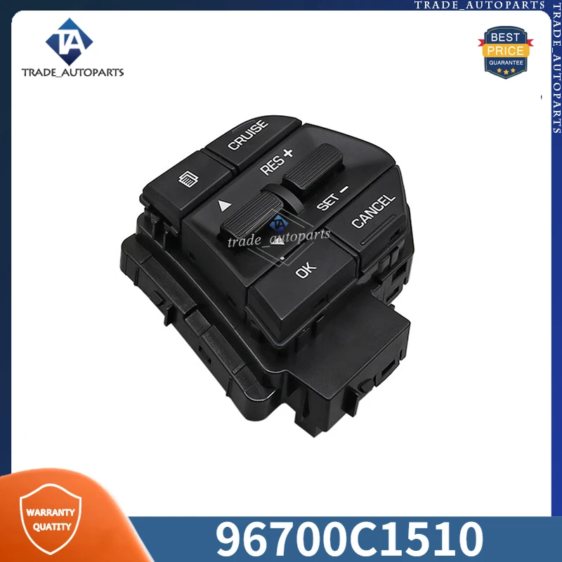 96700C1510 96700-C1510 For 2015-2017 Hyundai Sonata Steering Wheel Right Control Cruise Switch Button