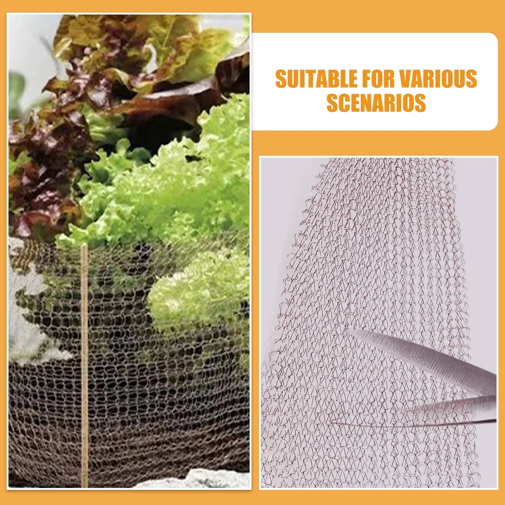 

Insect-proof Copper Mesh Net Strong Knitted Wire Barrier Garden Slug Stopper Screen Brown Tape for Plant Pots for Garden