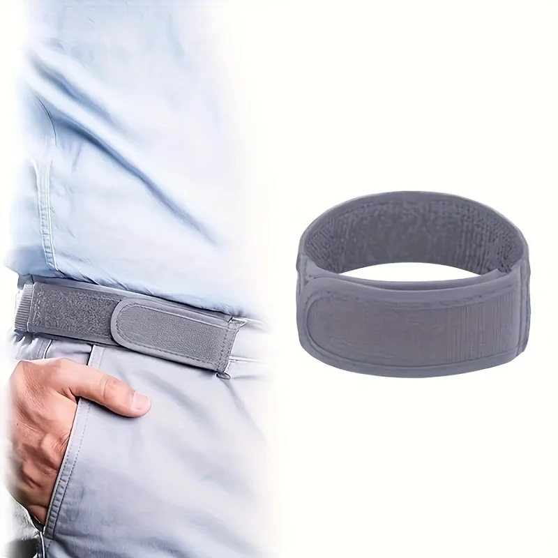 1/2 Stück Unisex-Gürtel ohne Schnalle, mit verstellbarem, unsichtbarem Gummiband, für den täglichen Gebrauch und vielseitige Anwendungen, praktischer Gürtel. – Detail 5