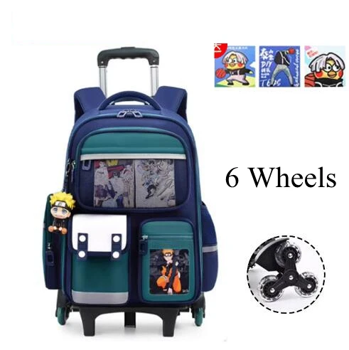 School Rolling Backpack Girls Kids 17 inch 6 Wheels Primary School Bookbag wheel wheeled Luggage Bag School Trolley Backpack Bag - AliExpress 1524 School Rolling Backpack Girls Kids 17 inch 6 Wheels Primary School Bookbag wheel wheeled Luggage Bag School Trolley Backpack Bag - AliExpress 1524