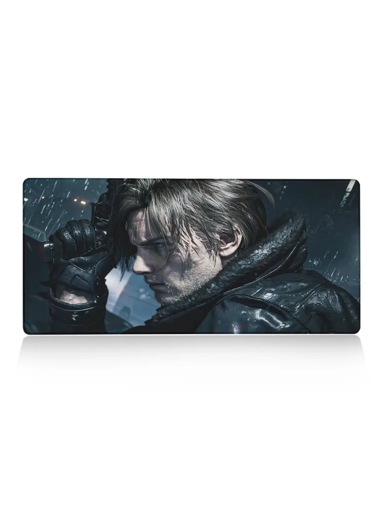 Podkładka pod mysz XXL HD Resident Evil Requiem, duża, antypoślizgowa, ergonomiczna, gumowa mata na biurko, dywanik pod klawiaturę, akcesoria PC do biura. — zdjęcie produktu 7