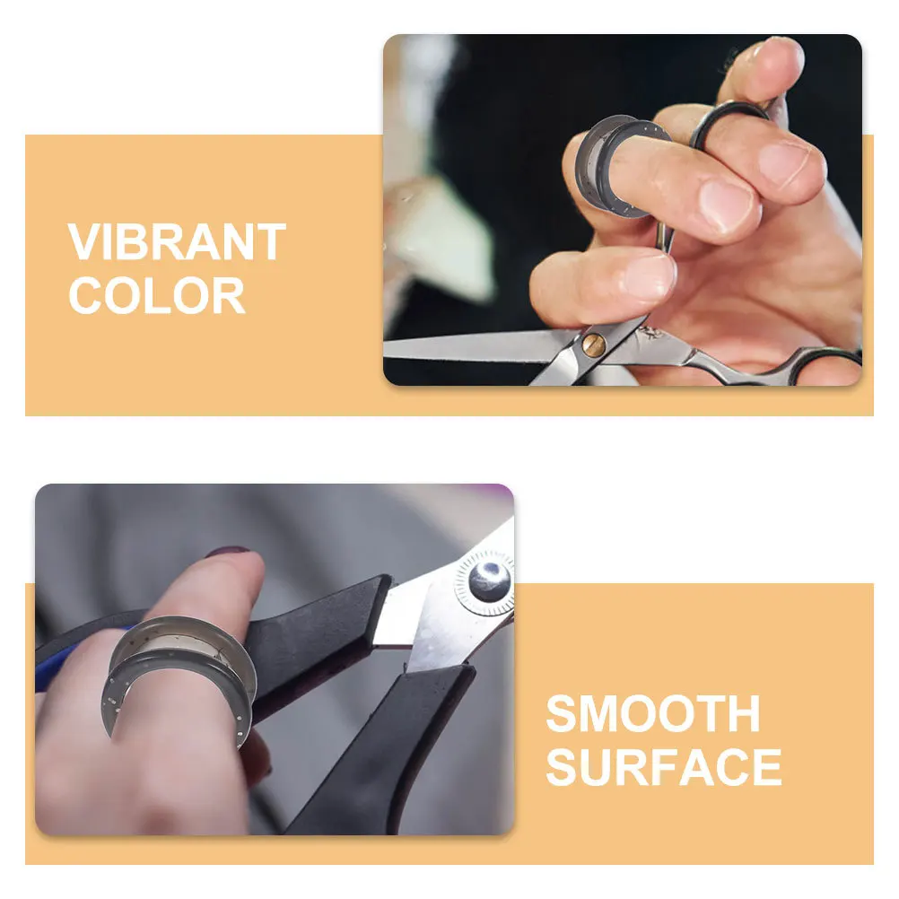 

10pcs Silicone Scissors Finger Rings For Pet Grooming Shear Inserts Dog Hair Cutting Tool Grip Protector Accessories