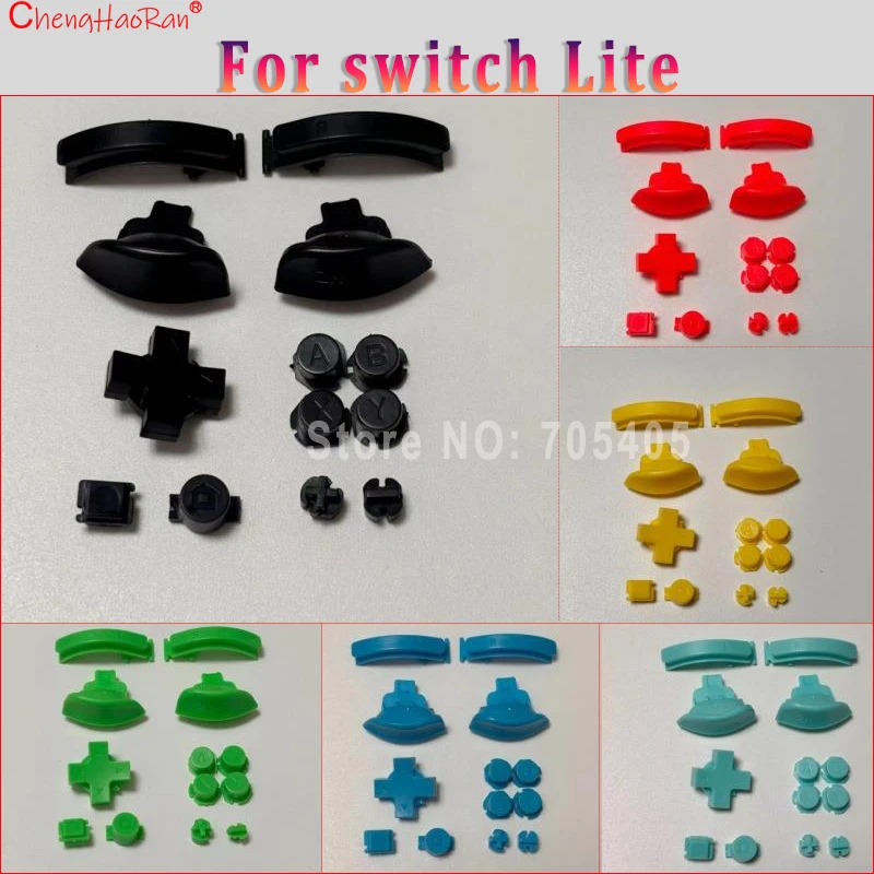 1Set For Switch Lite Console Game Console Accessories LR ZL ZR Complete Set Of Buttons NS Color Directional Buttons