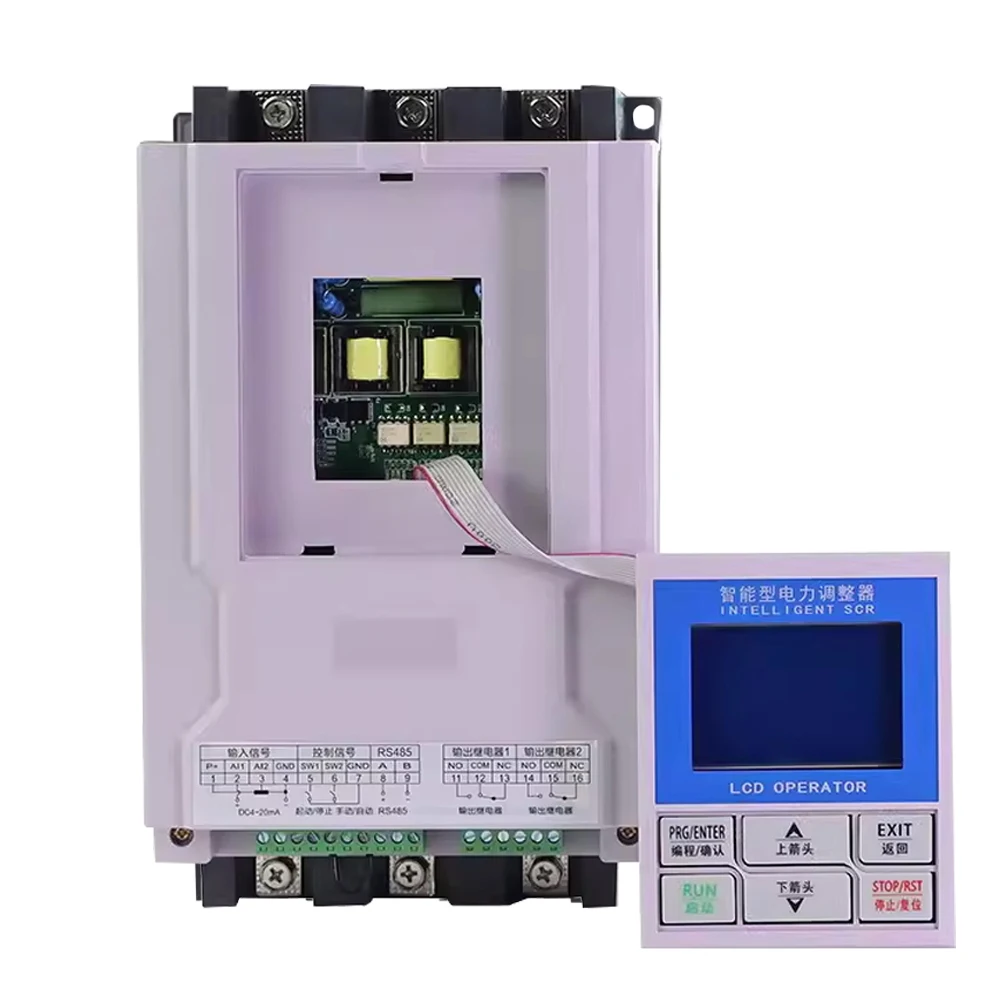 Three-phase high-power digital display SCR thyristor regulator power regulator power control thyristor power regulator