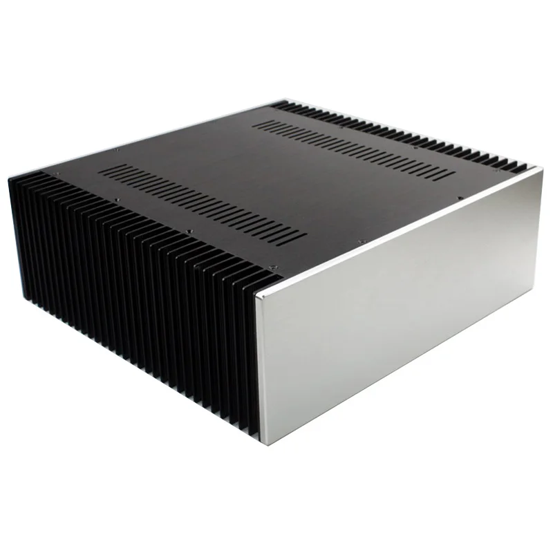 430*412*150mm Volledig aluminium Pure Eindversterker Chassis Diy Versterker Audio Case Shell