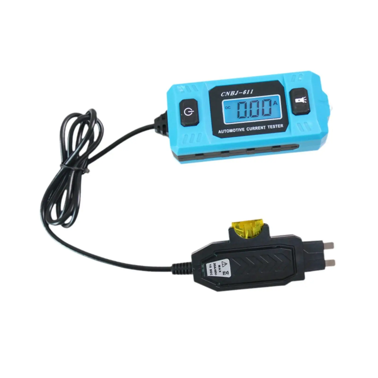 

12V Car Electrical Circuit Tester 0.01~19.99A Electrical Diagnostic Tool