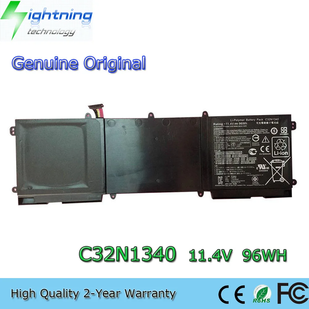 

Brand New Genuine Original C32N1340 11.4V 96Wh Laptop Battery for ASUS ZenBook NX500 NX500J NX500JK Series