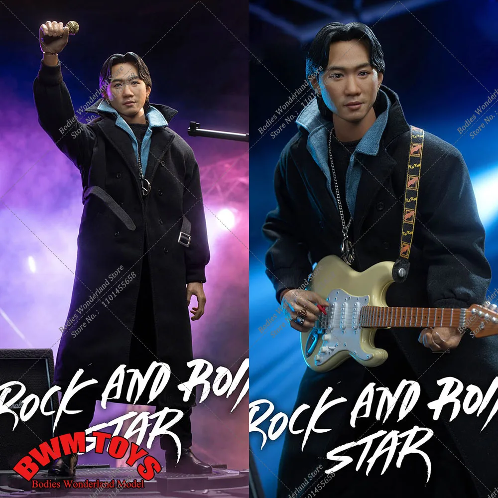 Deluxe Edition Ace Toyz AT-013DX 1/6 Scale Collectible Beyond Rock and Roll Star Wong Ka Kui 12Inch Male Action Figure Full Set