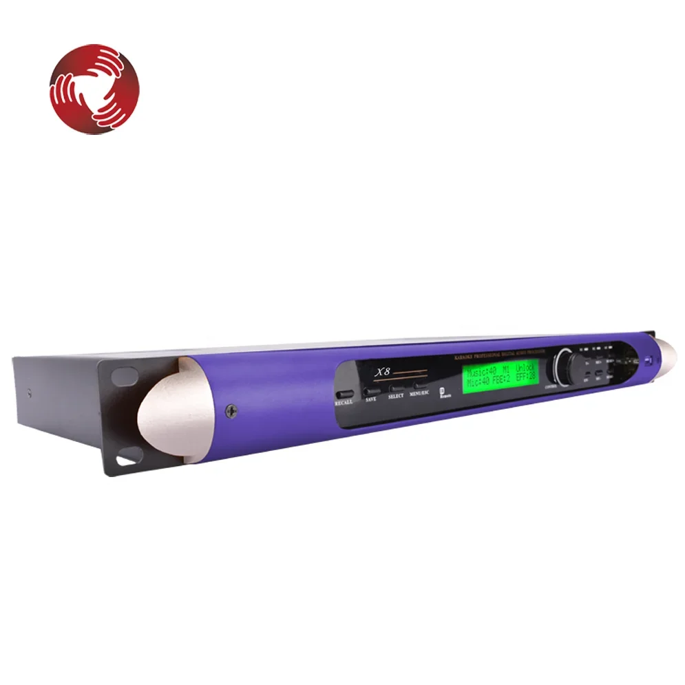 Digital echo reverb sound effect X8 audio processor dsp