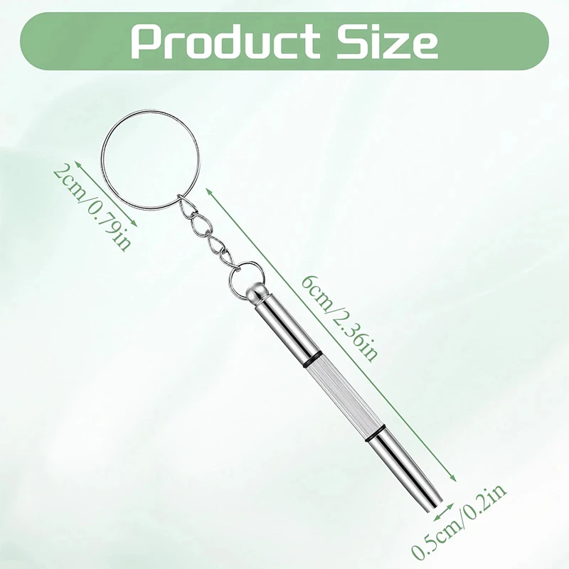 1-10PCS Mini 3in1 Screwdriver Micro Precision Glasses Watch Repair Screwdriver Keyring Tool Portable Keychain Screwdriver Set