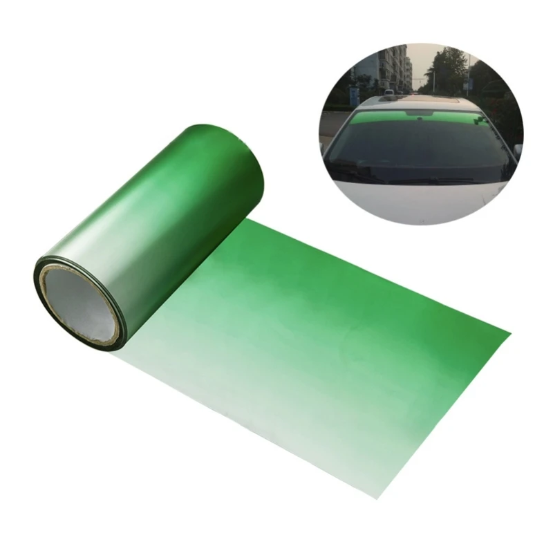 20X150cm Window Tint Film Privacy Shade Front Windshield Heat UV Block Scratch Resistant Blackout Auto Car Sunshade Roll