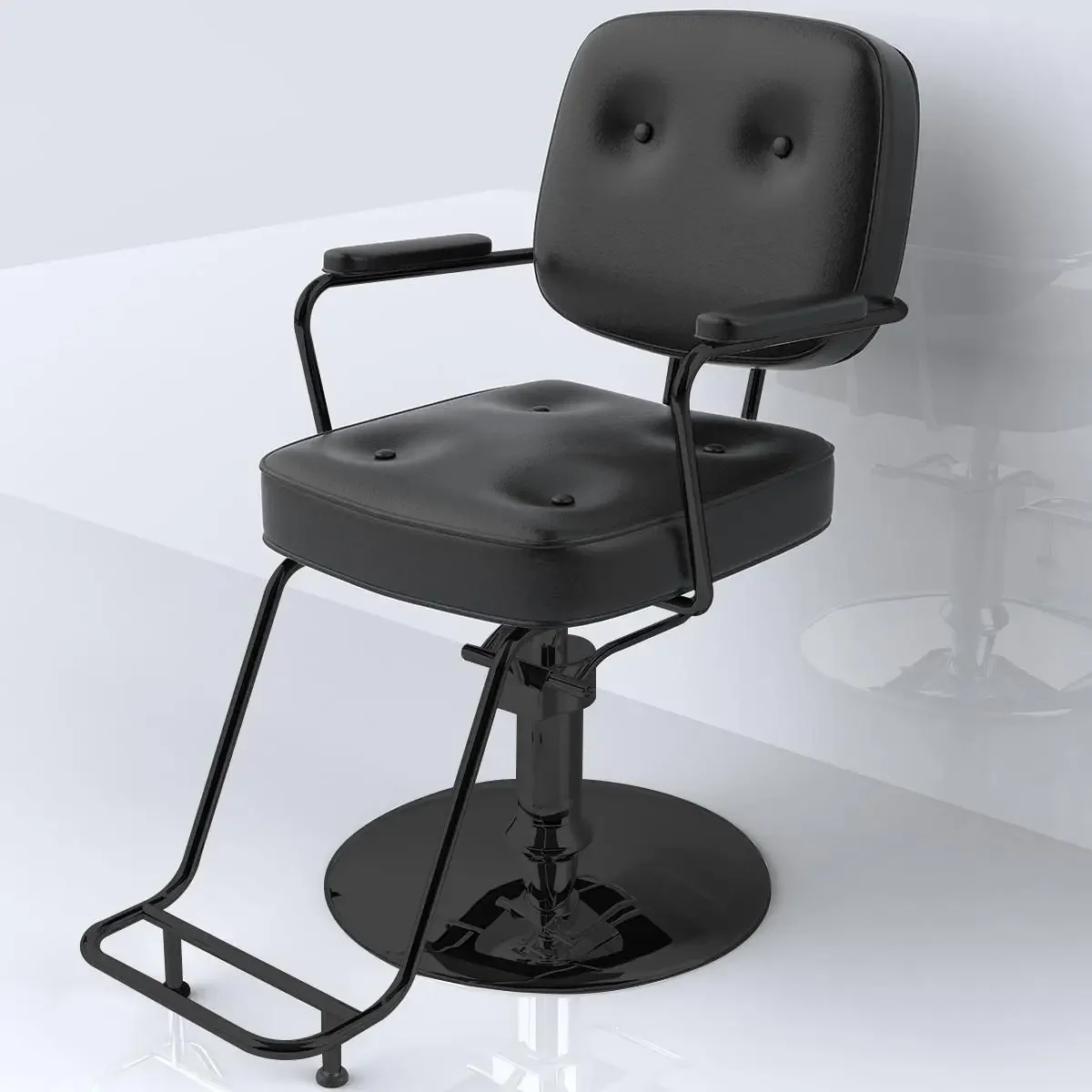 

Spa Chair Professional Makeup Pedicure Barber Man Hairdressing Cosmetic Salon Swivel Vanity Barbing Chairs Hydraulic Beauty Pump