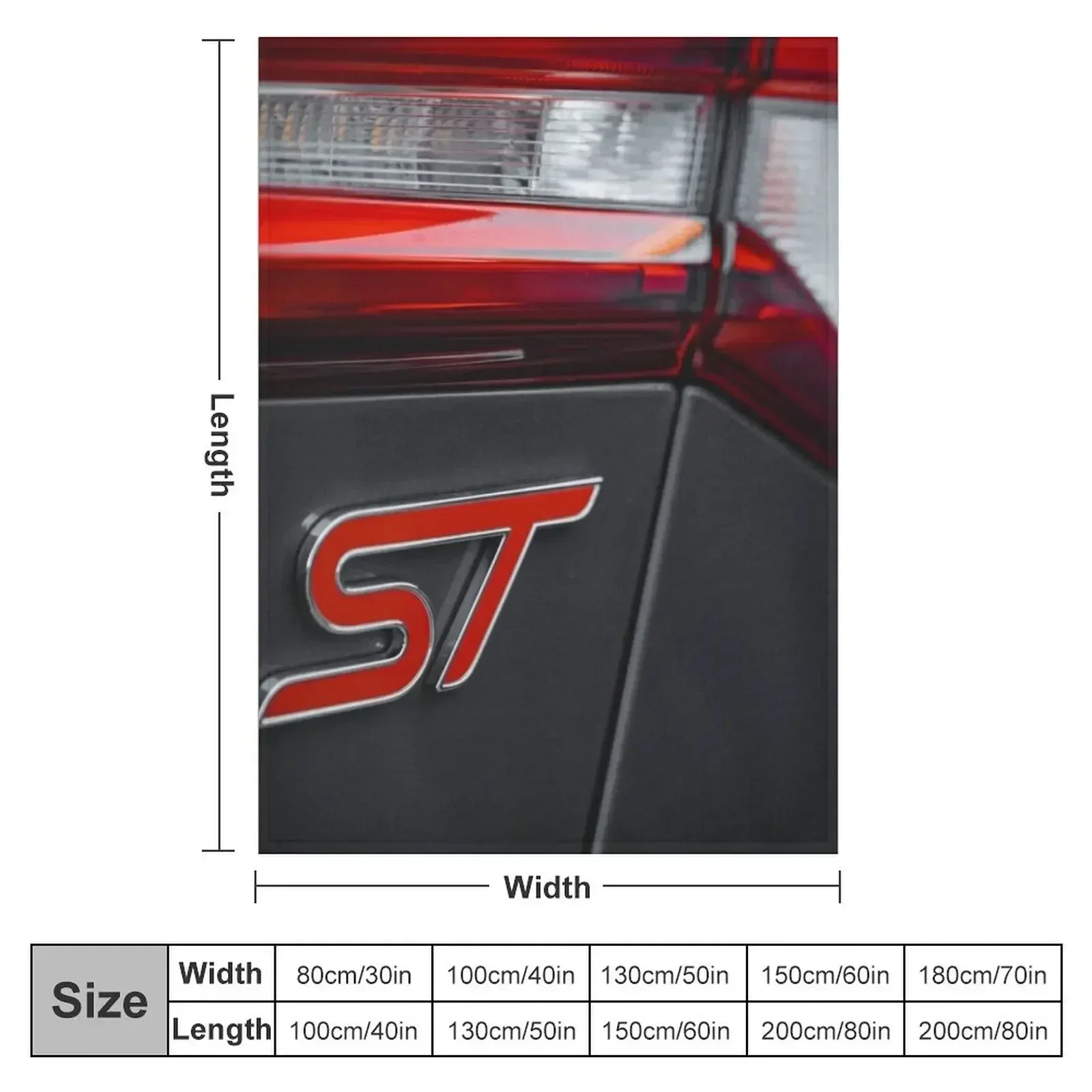 Focus ST logo Throw Blanket warm winter Giant Sofa Blankets For Sofas Tourist Blankets