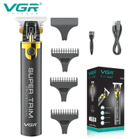 VGR Hair Trimmer Professional Hair Cutting Machine Barber Cordless Haircut Machine Hair Clipper Metal Trimmer for Men V-082