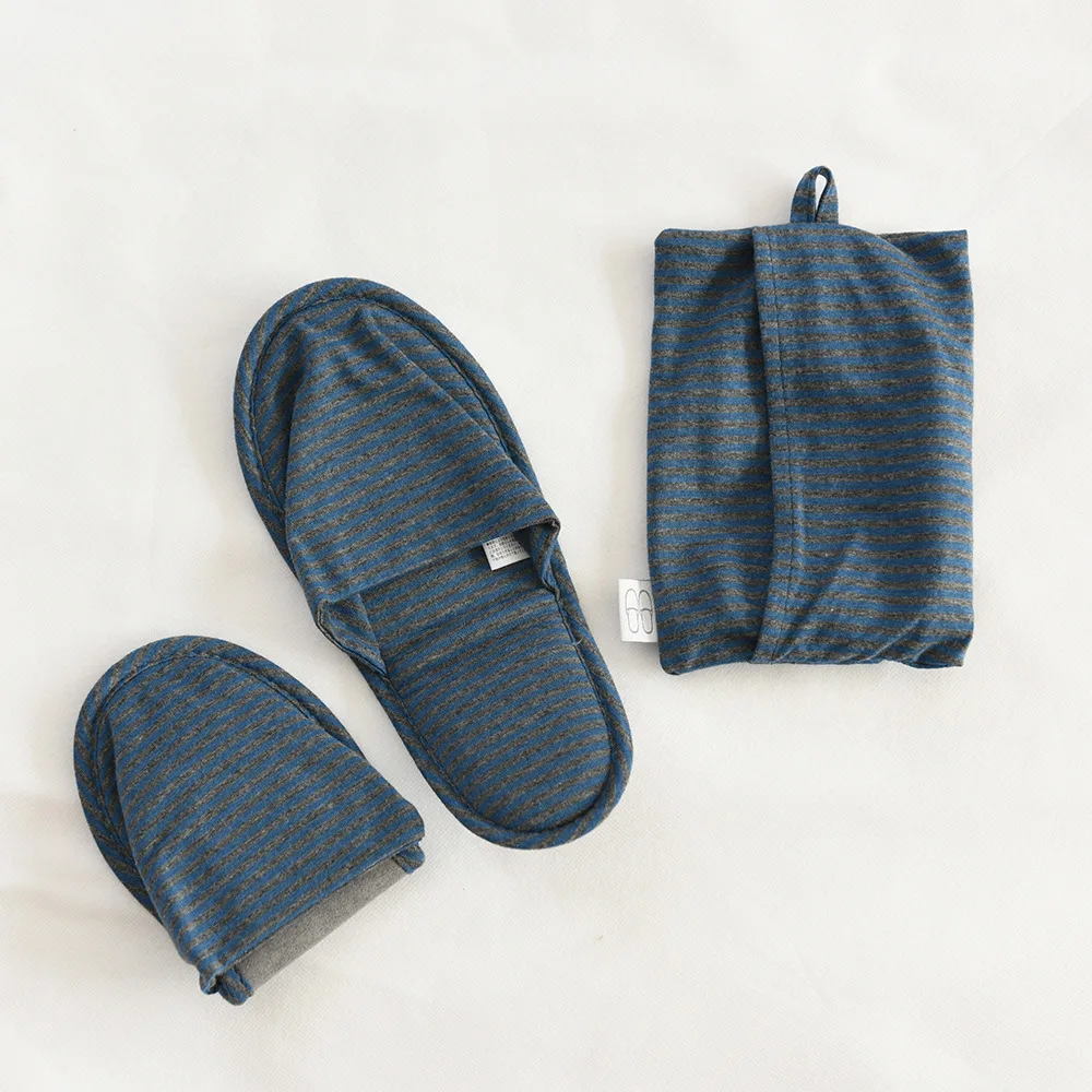 Travel Portable Slipper With Storage Bag Multiple Use Hotel Spa Folding House Home Guest Indoor Slippers Convenient