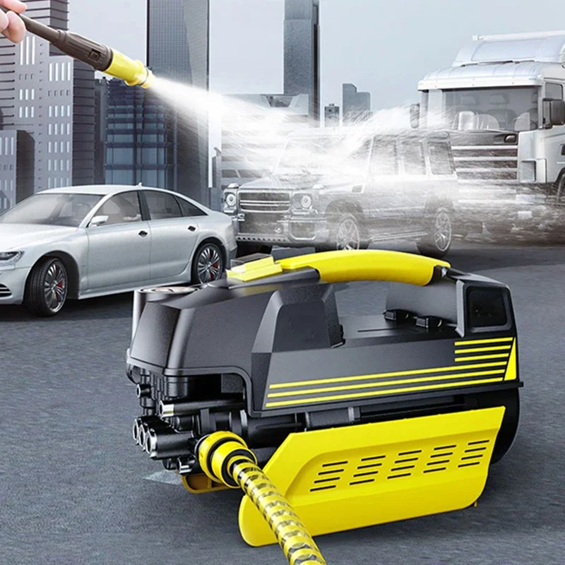 750W High Pressure Cleaner Snow Foam Car Washer Machine Home 220V Brush Wash Pump Portable Water Cleaning Car Accsesories