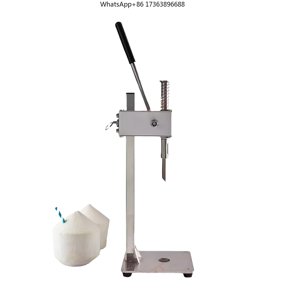On Sale at a Low Price Fruit Shop Portable Manual Coconut Hole Opener,Coconut Cutting Knife Coconut Hole Drilling Machine