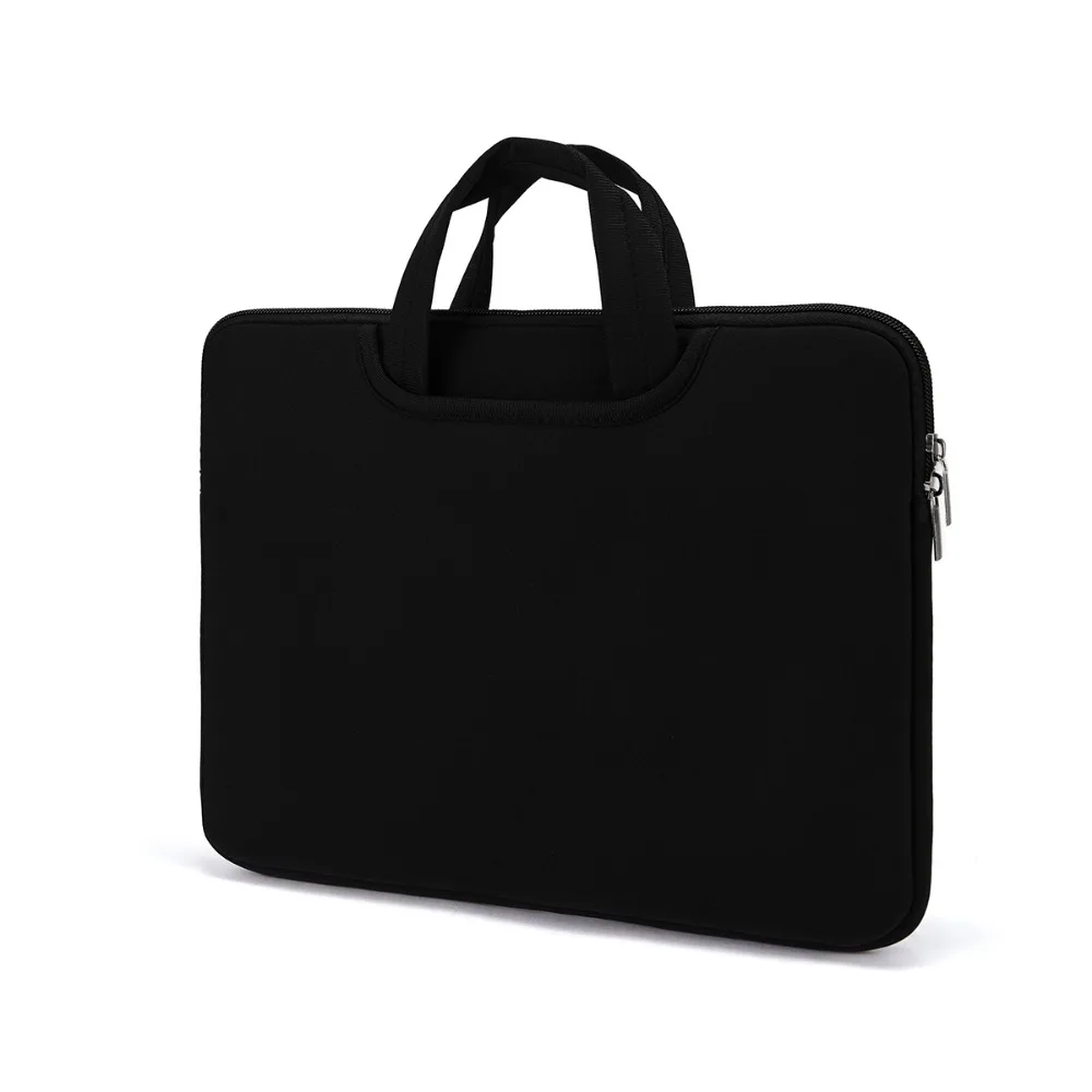 With Handle Portable Laptop Bags Waterproof Lightweight Laptop Case Soft Material Multi-Layer Notebook Sleeve Business Briefcase