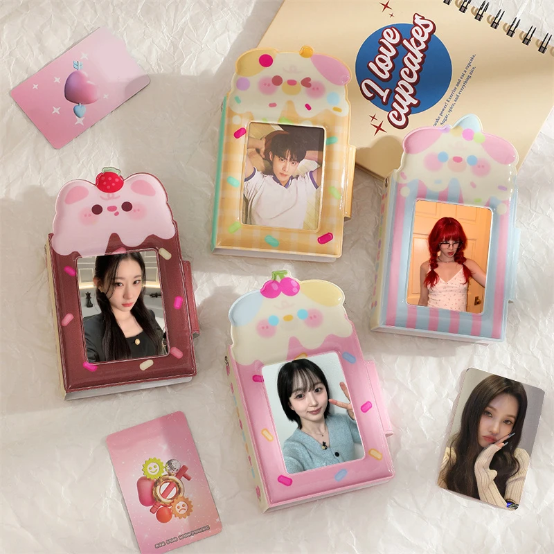 K-POP Cute Cartoon 3 Inch Card Card Album Photo Storage Album Album Card Collection Booklet Portable Photography Card Set