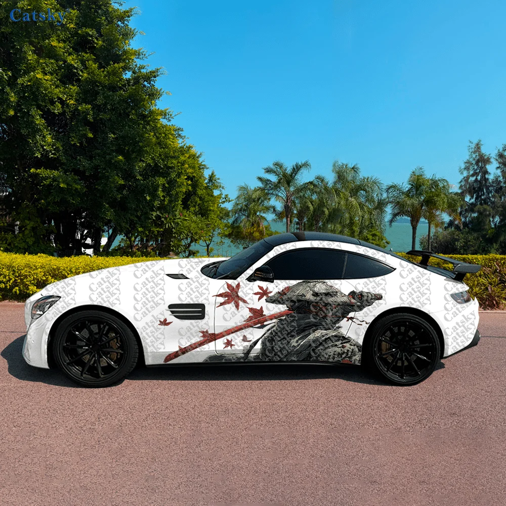 

Шляпа с кленовым листом, боковая наклейка для боевого автомобиля, водонепроницаемая наклейка из ПВХ, устойчивая к царапинам, защита автомобиля, автоаксессуары в подарок