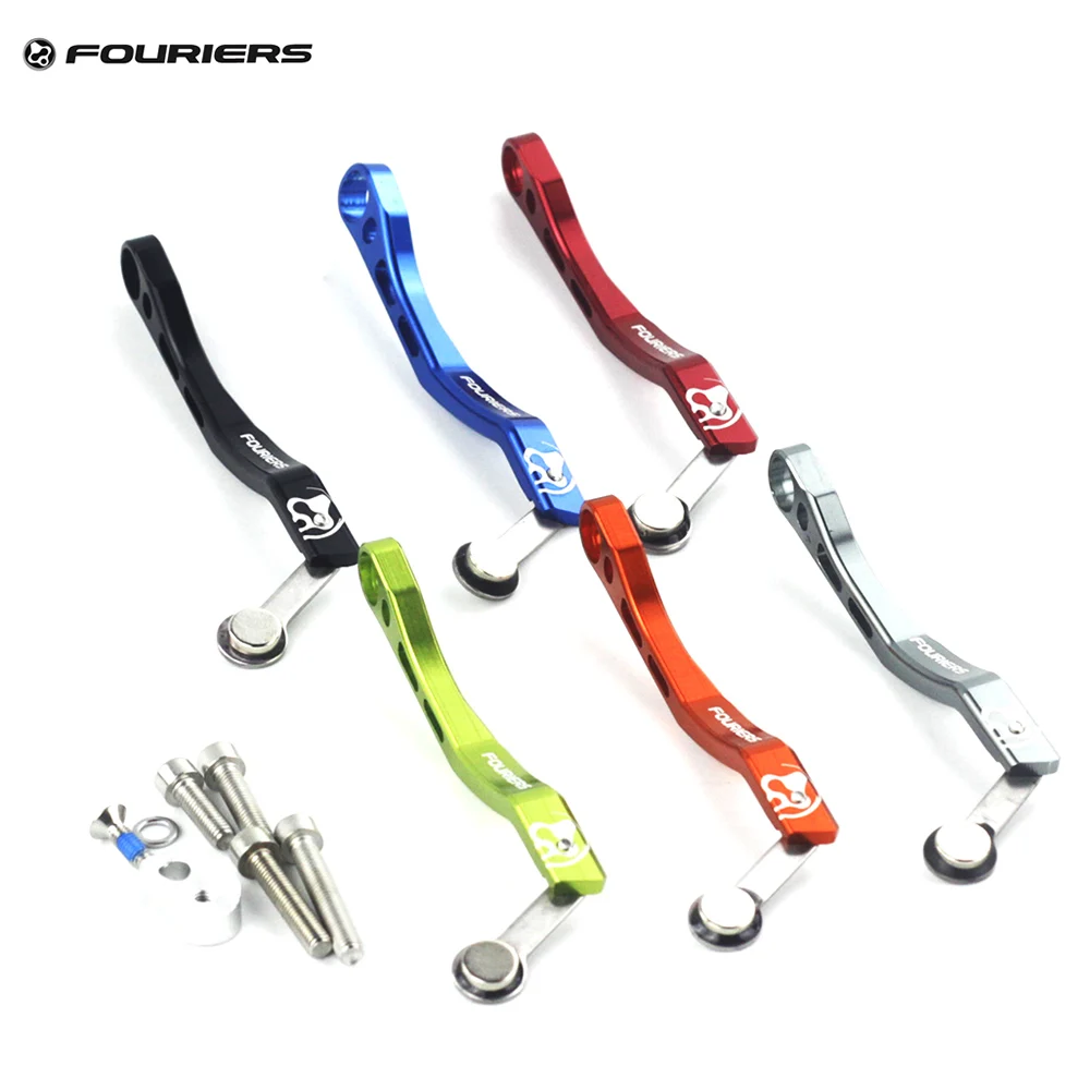 Fouriers Road Bike Chain Catcher Guide Drop Keeper Racing Bicycle with Magnet for SRM Powermeter