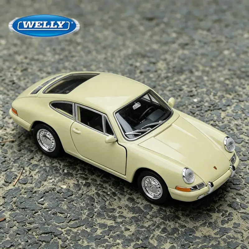 welly-1-36-1964-porsche-911-901-coupe-modelo-de-carro-esportivo-classico-em-liga-metalica-diecast-retro-veiculos-antigos-simulacao-de-carro-de-metal-presente