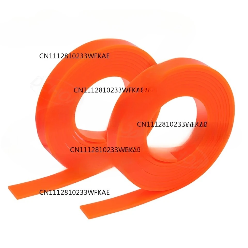 DCHOA Replacement Rubber Silk Screen Printing Glass Cleaner Rubber Squeegee Car Vinyl Wrap Tools Windows Tint Tools