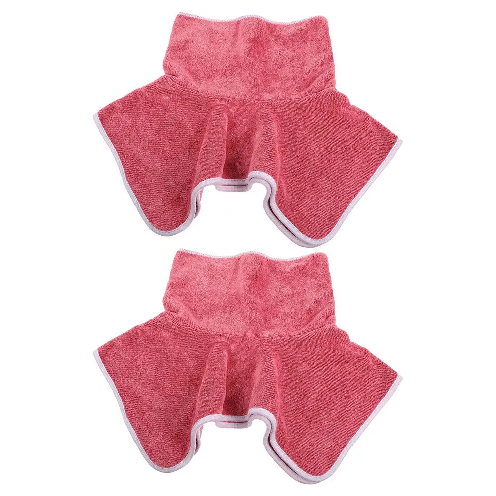 

2Pcs Massage Bed Cover Core Microfiber Facial Pad Breathable Soft Hole Sheet Spa Beauty Salon Massage Table Supplies