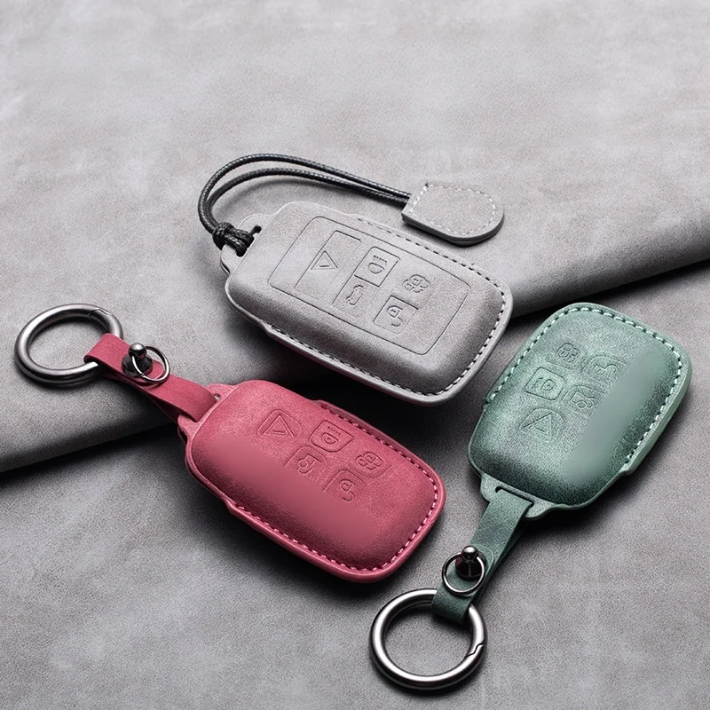Car Key Fob Cover Fits For Jaguar XFL, XEL, XF, XE, XJ, F-PACE, E-PACE, I-PACE, F-TYPE Remote Key Protective Shell