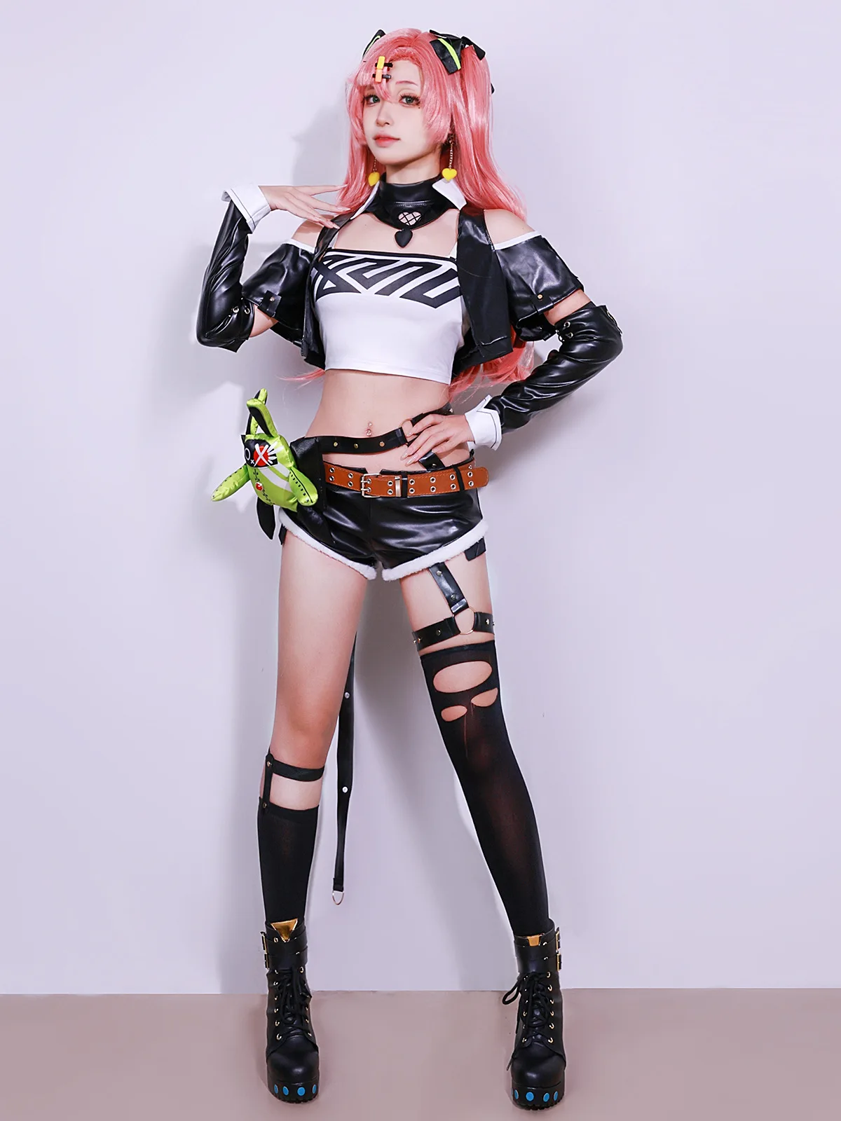 Nicole Demara Costume Cosplay Zenless Zone Zero Carnival Uniform Wig Anime Halloween Costumes Men Game Character Outfits