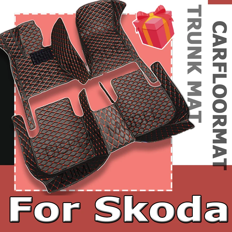 

Car Floor Mats For Skoda Octavia Superb Fabia Kodiaq Karoq Rapid Enyaq Car Accessories