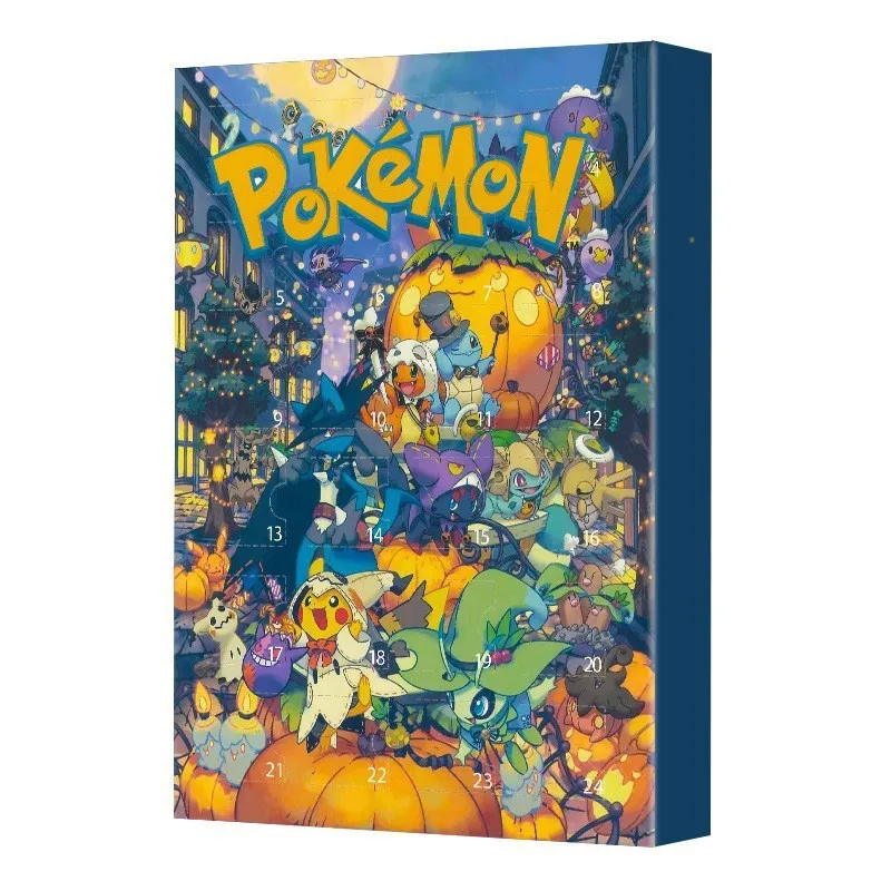 24PCS/Set Pokemon Christmas Advent Calendar Cute Pikachu Charizard PVC Small Anime Figure Surprise Box Birthday Halloween Gift view 5