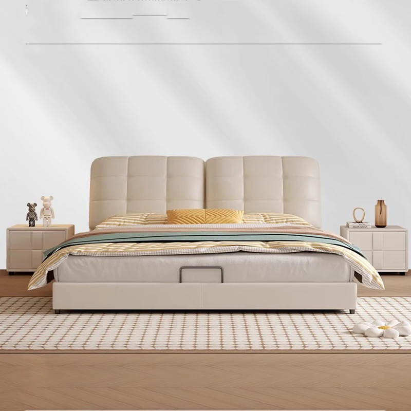 

Деревянные кровати для малышей, Детская Массажная минималистская двухспальная кровать, многофункциональная кровать для хранения, мебель для спальни