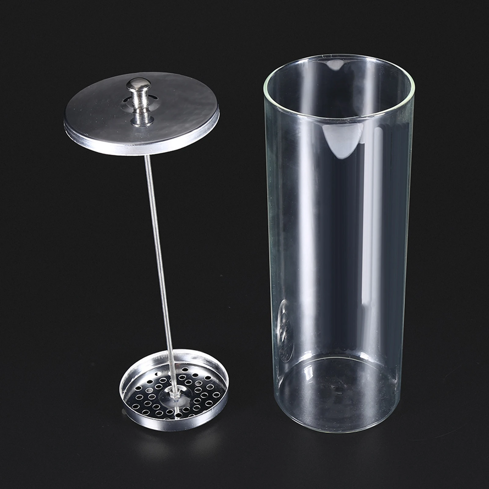 ZK40 Desinfectiepot Sterilisatiecontainer Ontsmettingsmiddel Glazen pot Manicuregereedschap voor salon 9 inch