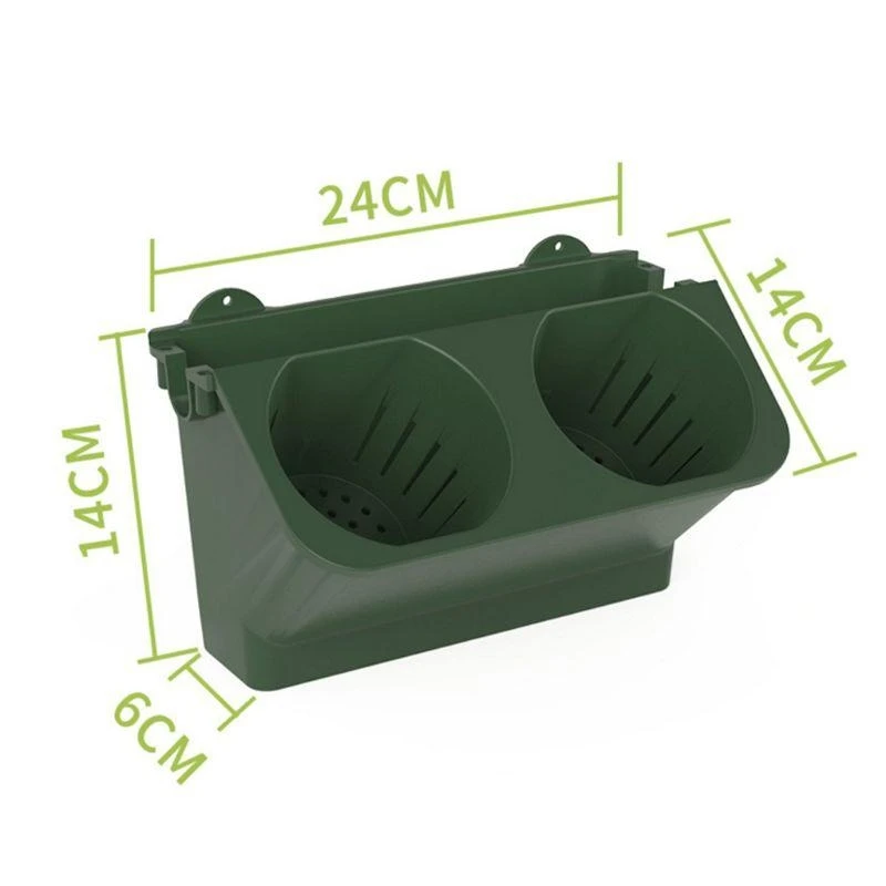 

Складка на стену цветочного горшка висит вертикальный плантатор сочные растения ваза бонсай