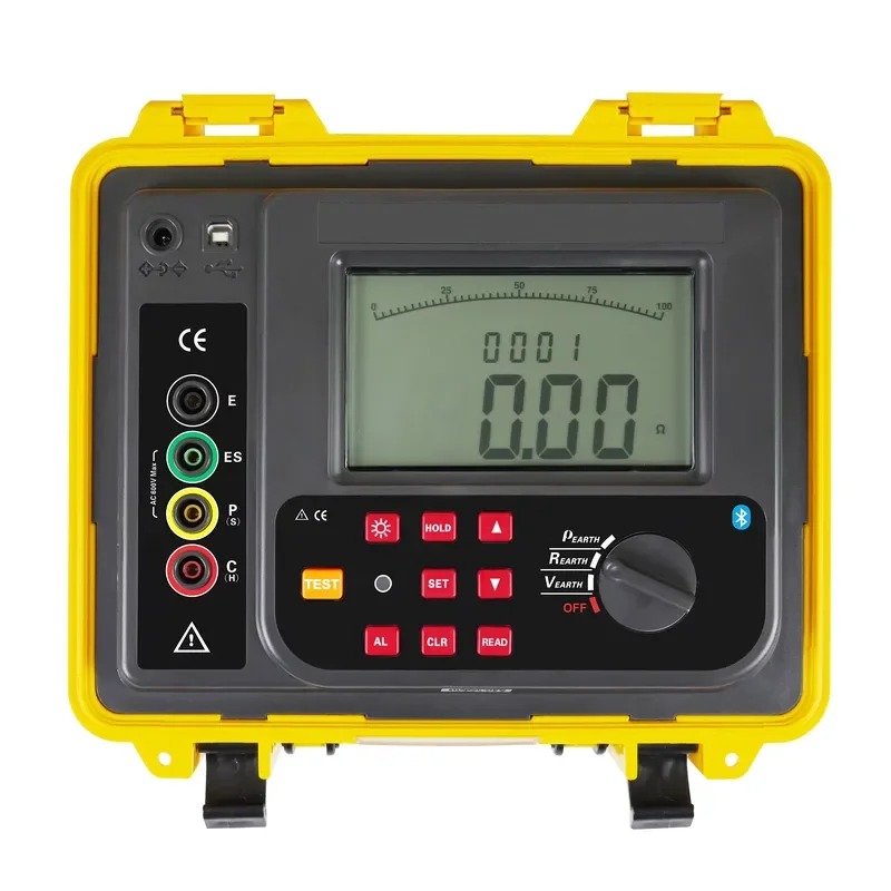 RD3031E Digital Double Clamp Earth Soil Resistivity Ground Earth Resistance Tester