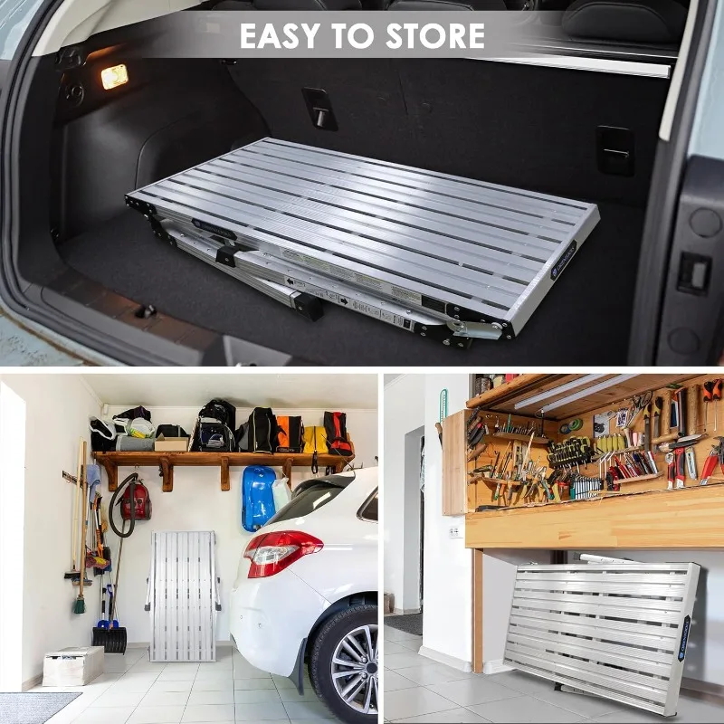 Piattaforma di lavoro regolabile 39,4"×18,5" - Capacità 330 libbre, alluminio