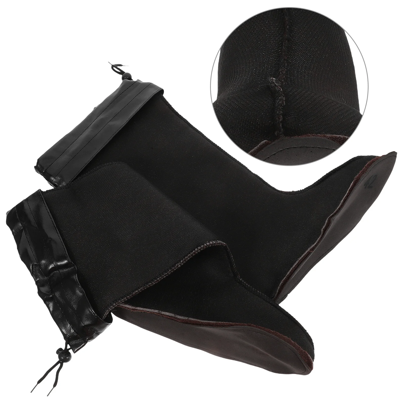 1 زوج الشتاء المطر التمهيد بطانات للرجال الثقيلة معزول الجوارب دافئ الحرارية إدراج الطقس البارد حماية القدم التبعي #1