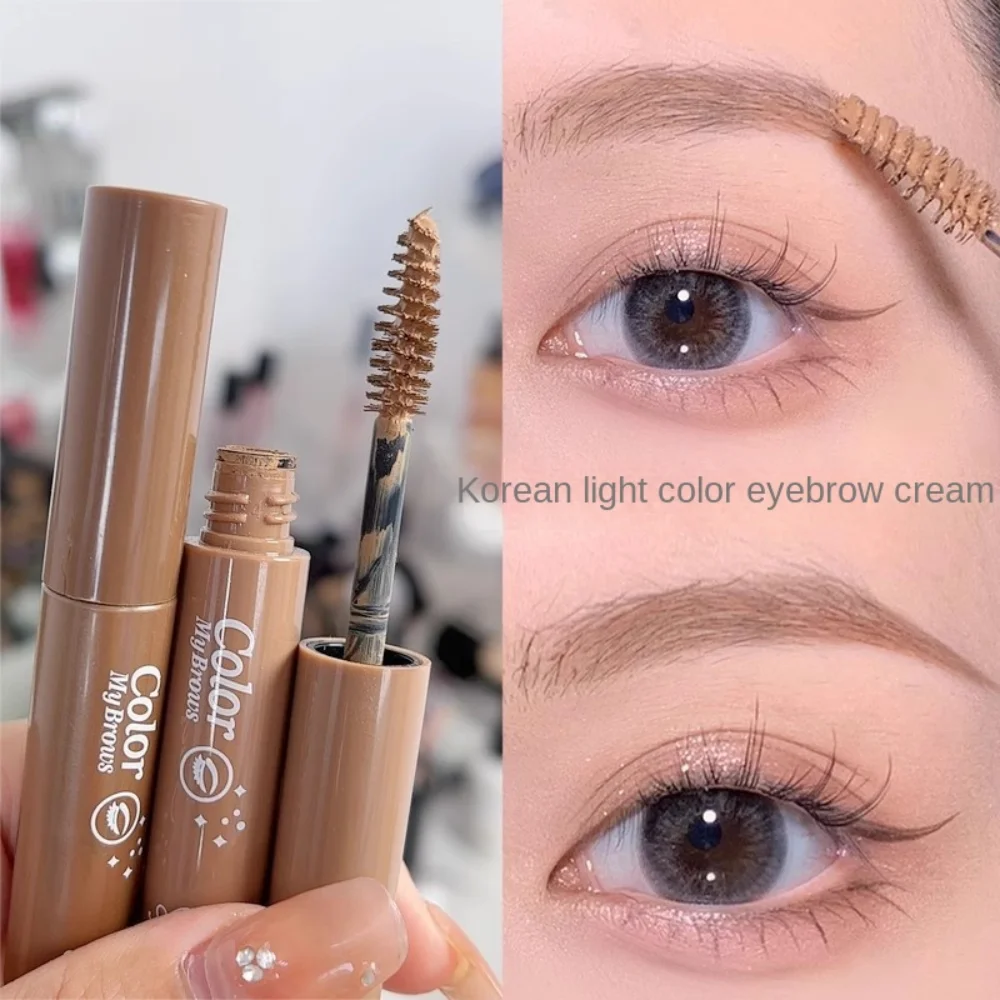 Stylo à sourcils liquide marron, crème longue durée, peinture naturelle, Gel à sourcils, Mascara, rehausseur de sourcils à séchage rapide, maquillage pour femmes