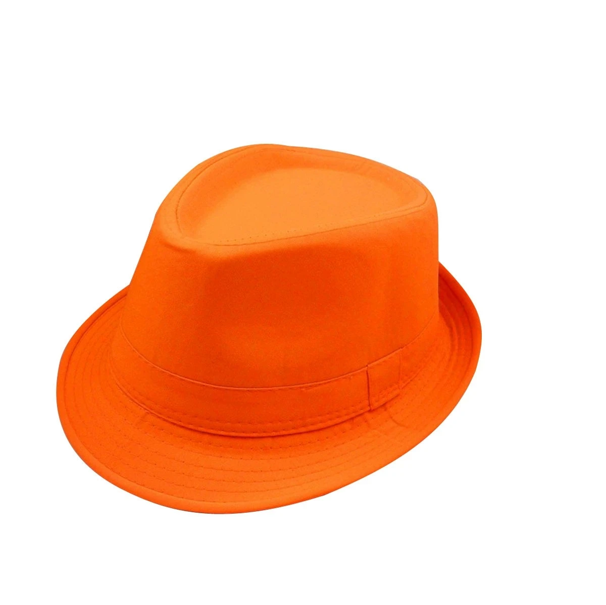 Britse retro hoge hoed voor mannen en vrouwen Jazzhoed Kleine hoge hoed Danshoed Fluorescerende hoed Rekwisieten Fluorescerende kleur