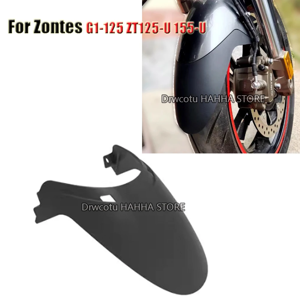 Motorcycle Extension Fender Front Mudguard  Extension Splash Guard Cover For Zontes G1-125 ZT125-U 155-U G1 125 ZT125-U 150-G2